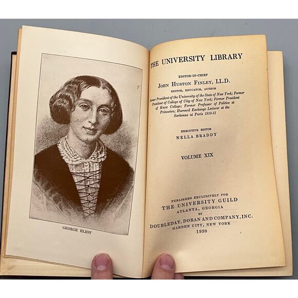 The University Library Hardback Vol. XIX Copyright 1926 John Huston Finley LLD - Picture 5 of 8